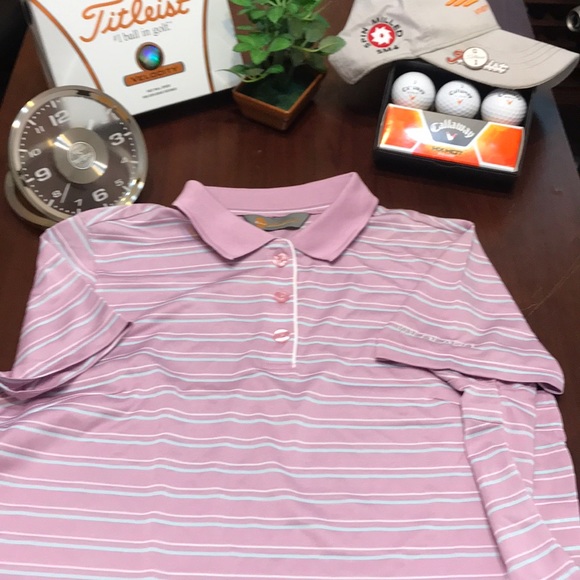 Wildland Women’s Polo Shirt Medium Purple Nice - Picture 3 of 5